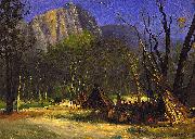 Albert Bierstadt Indians in Council, California France oil painting artist